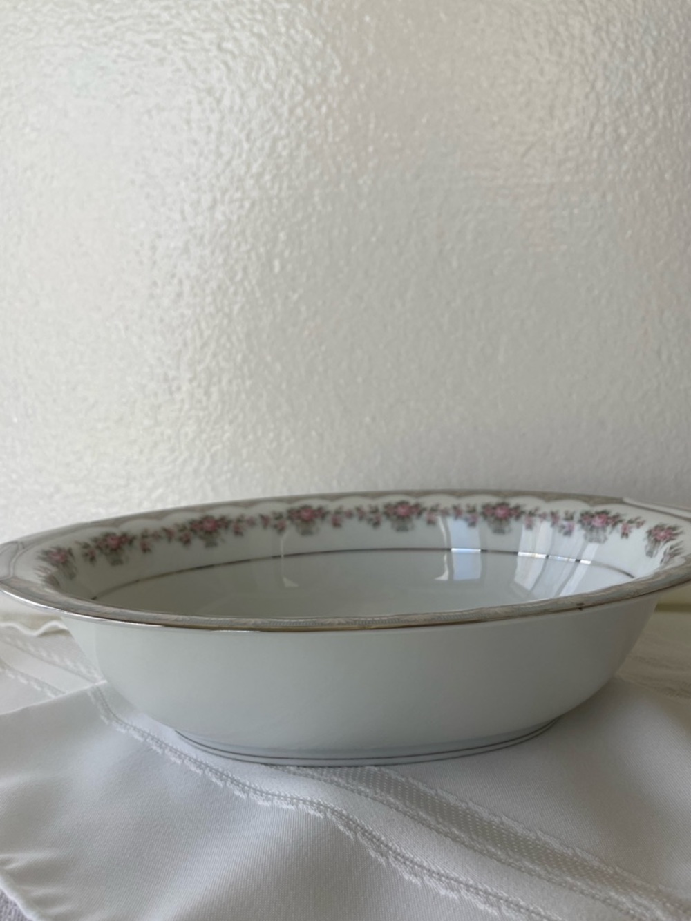 Vintage Noritake Japan GLENWOOD Serving Bowl Oval ~10 3/4” Pattern #5770 EUC - Picture 2 of 8
